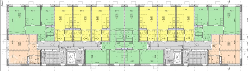 2-комнатная квартира 63.2 м² Солнечный